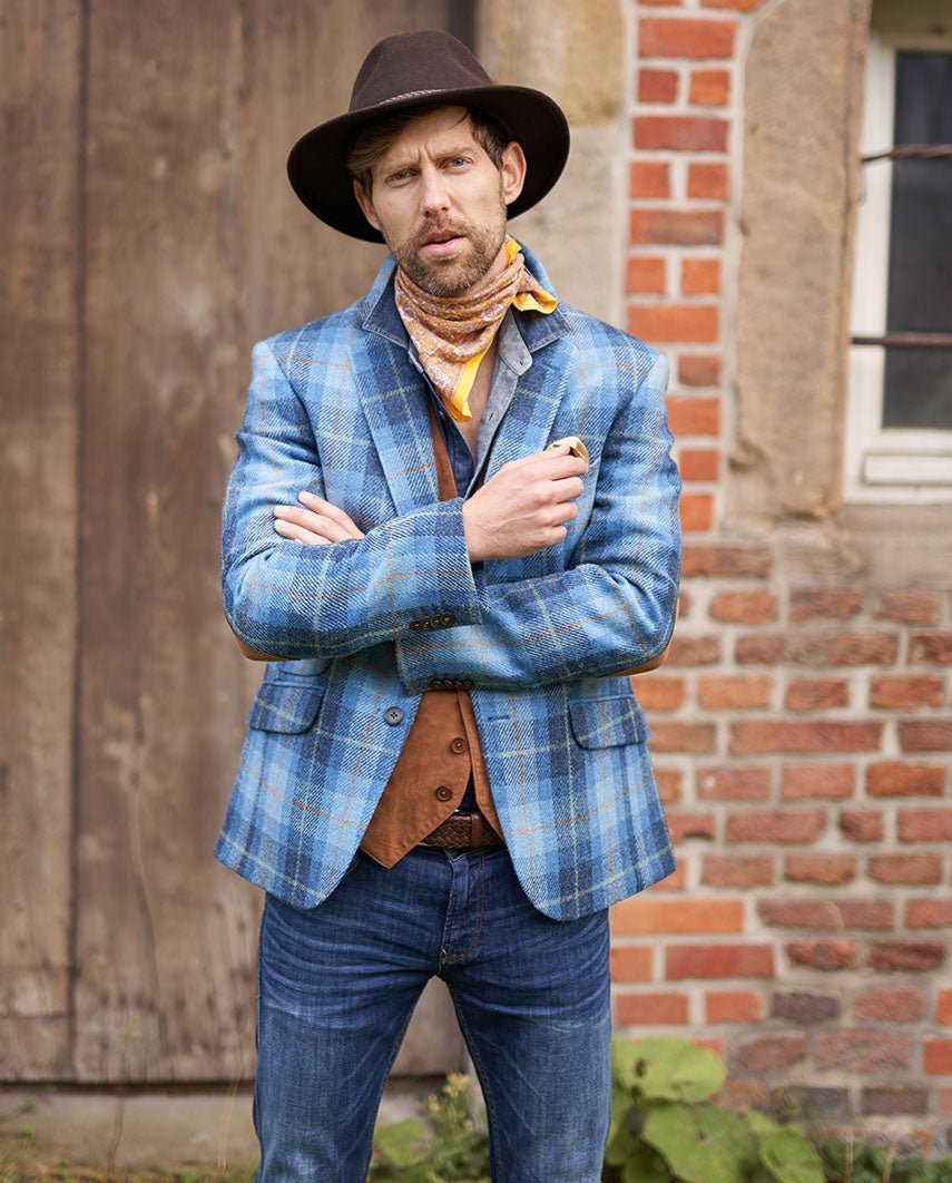 Karos kombinieren: Tartan, Glencheck und Tattersall im Outfit - Wellington of Bilmore