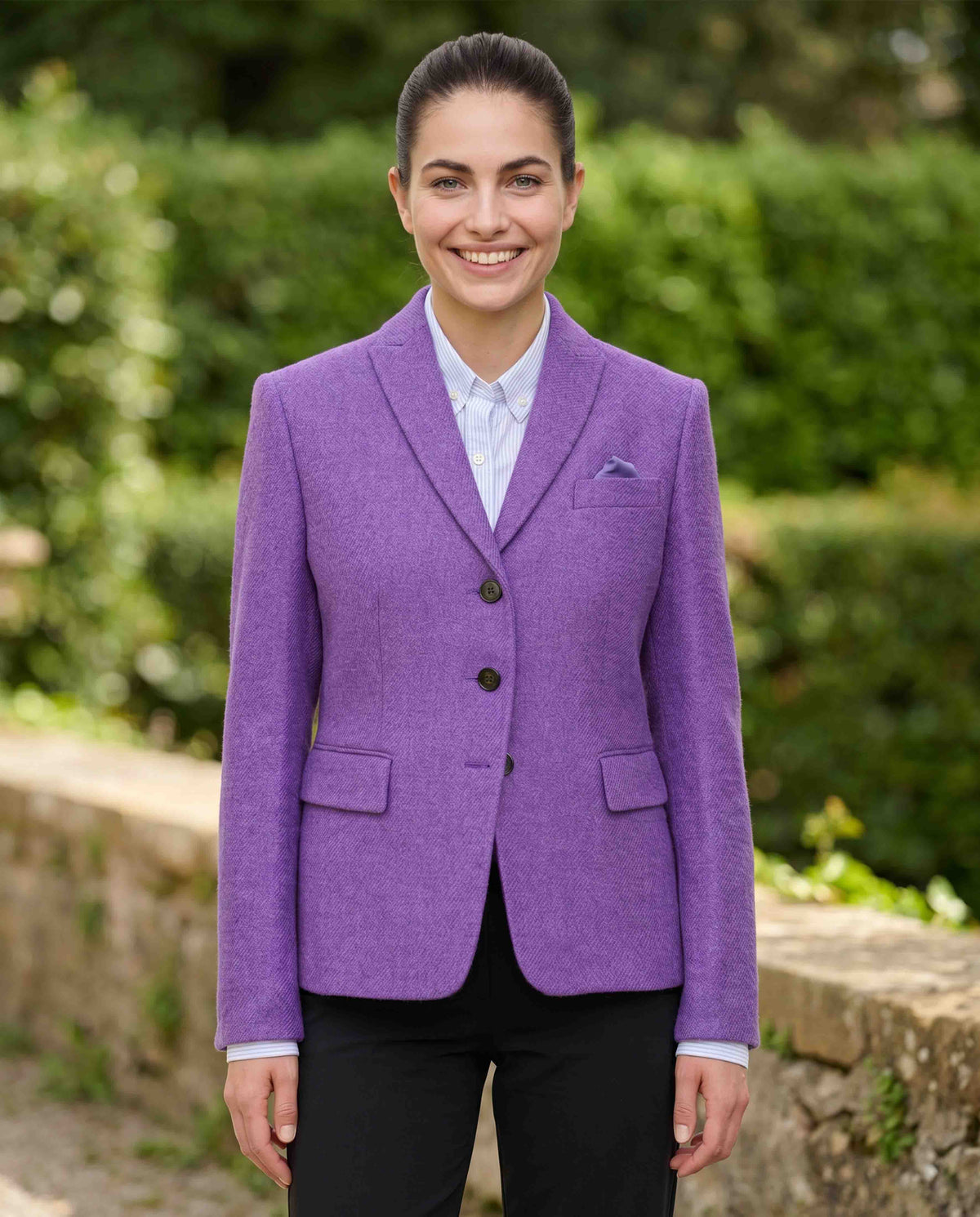 Harris Tweed blazer "Ladiesclub" in lavender