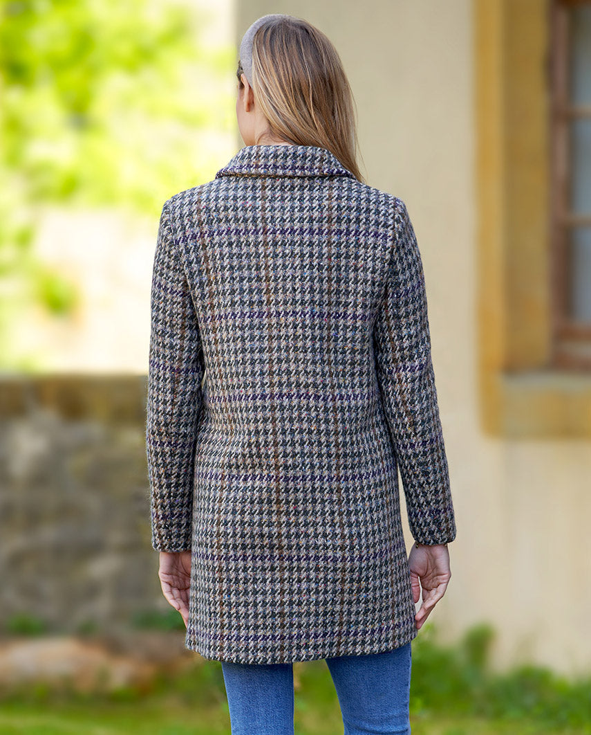 Damenmantel "Marly" aus Magee Tweed in A-Linie