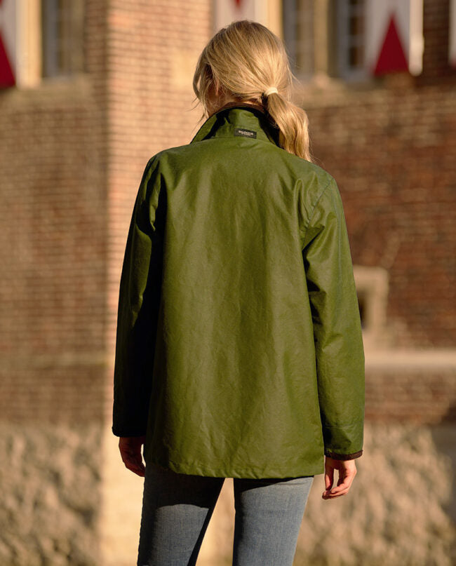 Damen Wachsjacke ''Queensberg'' in lemongras