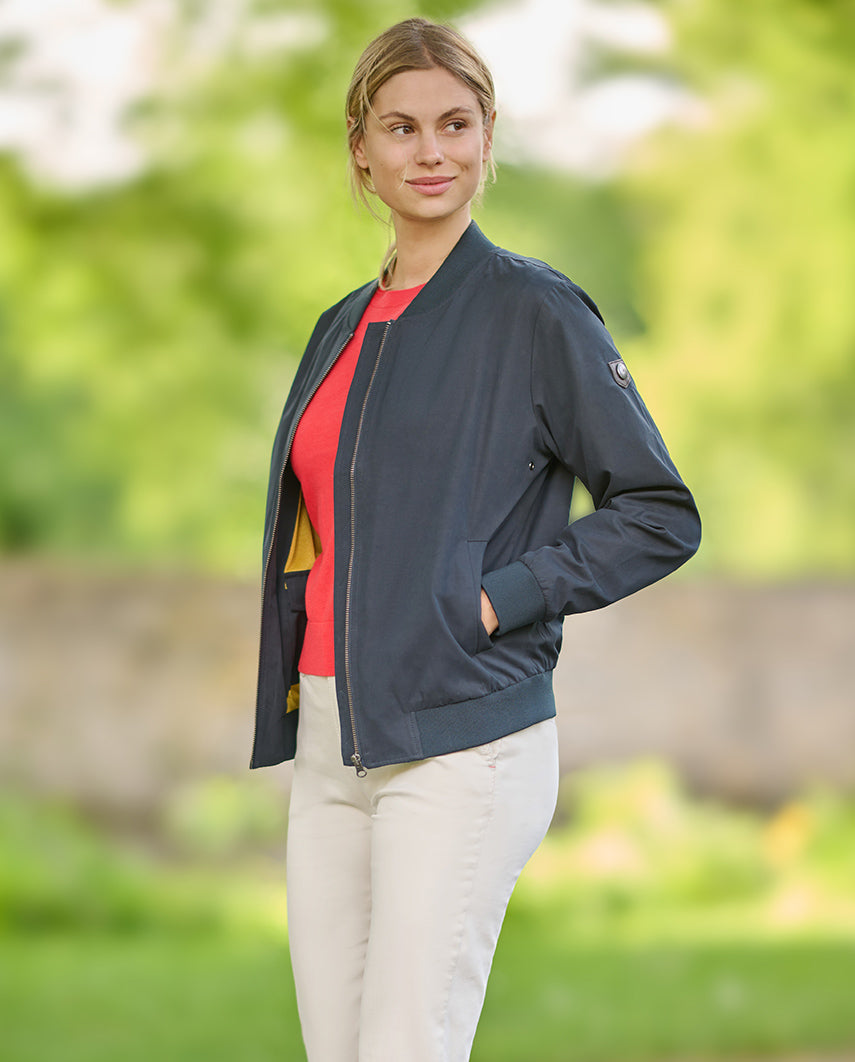 Damen Blouson "Avon" in navy