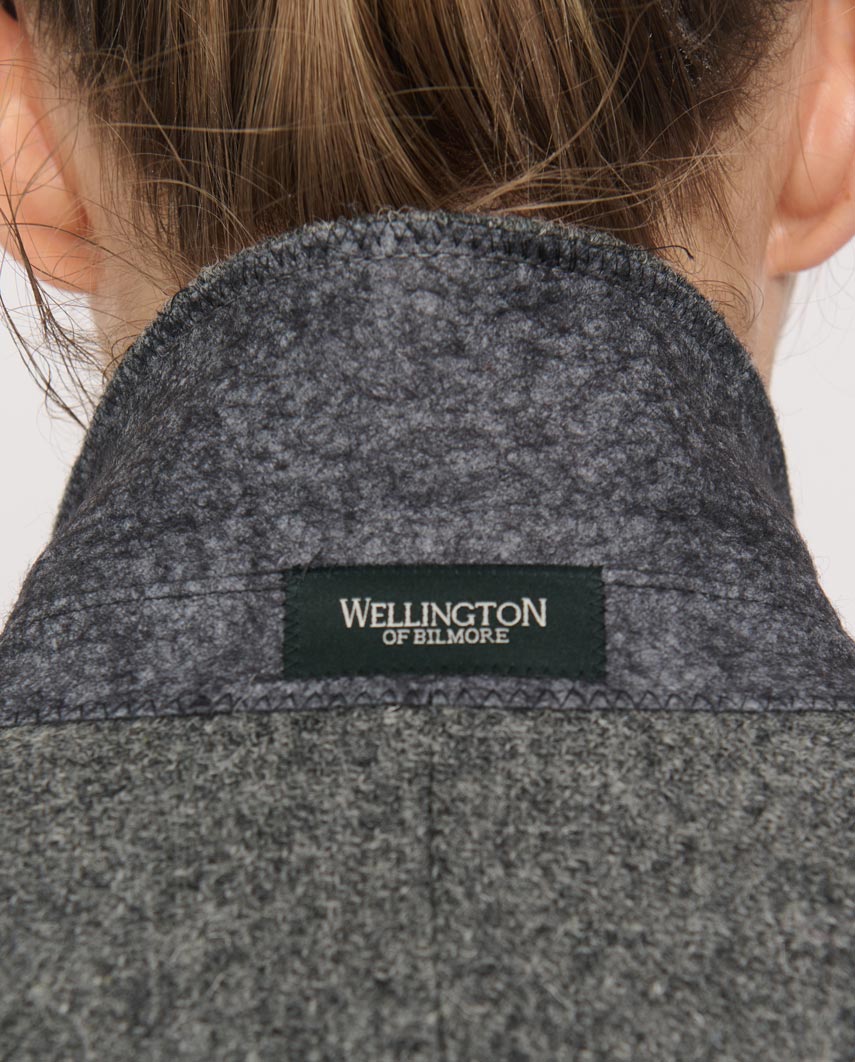 Harris Tweed Blazer ''Carola'' in anthra melange