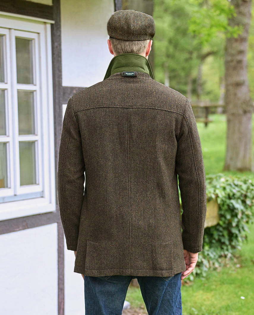 Herren Cabanjacke ''Seaberg" in green hill tweed