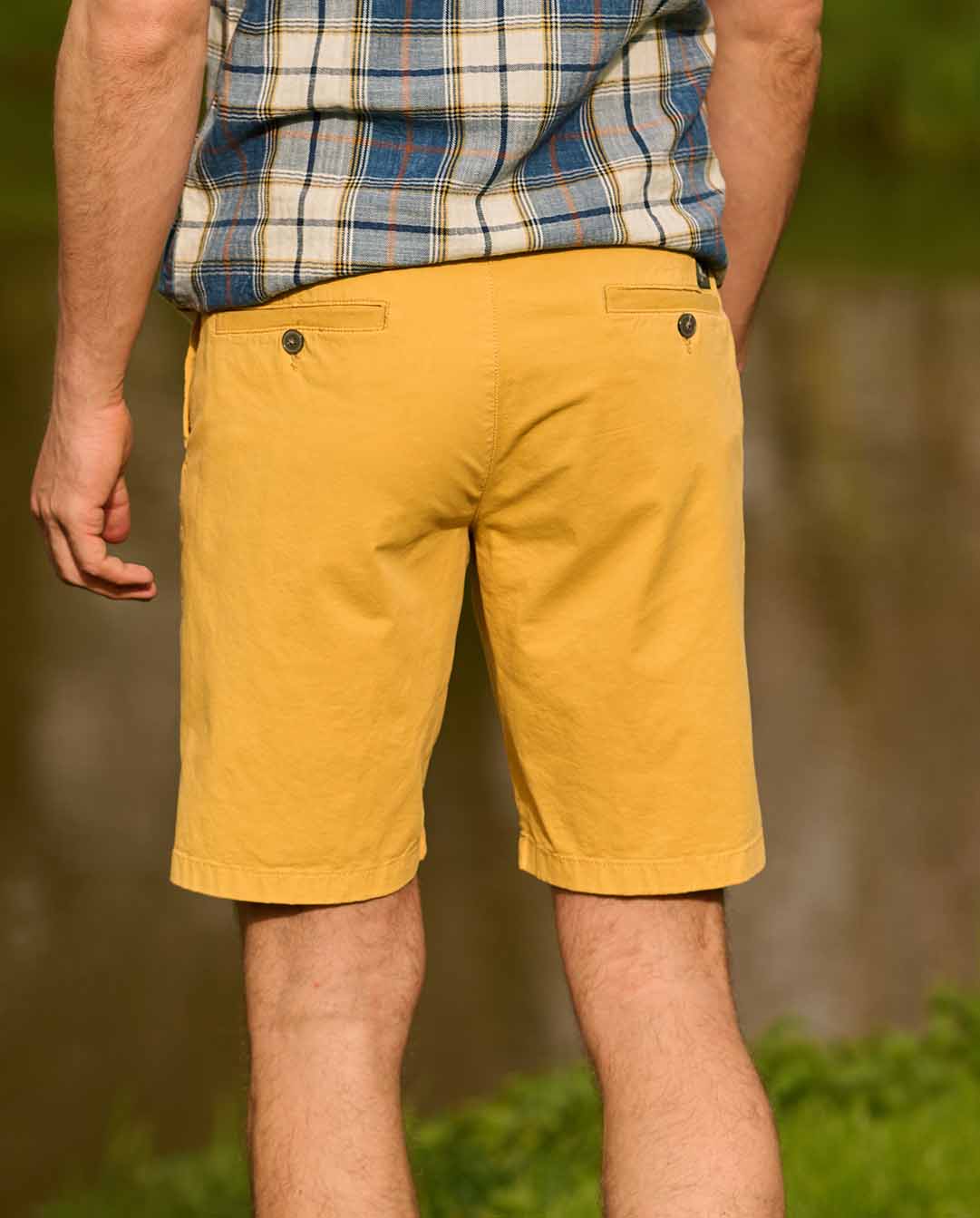 Feine Herren Bermuda ''Mr. Koke'' in mustard