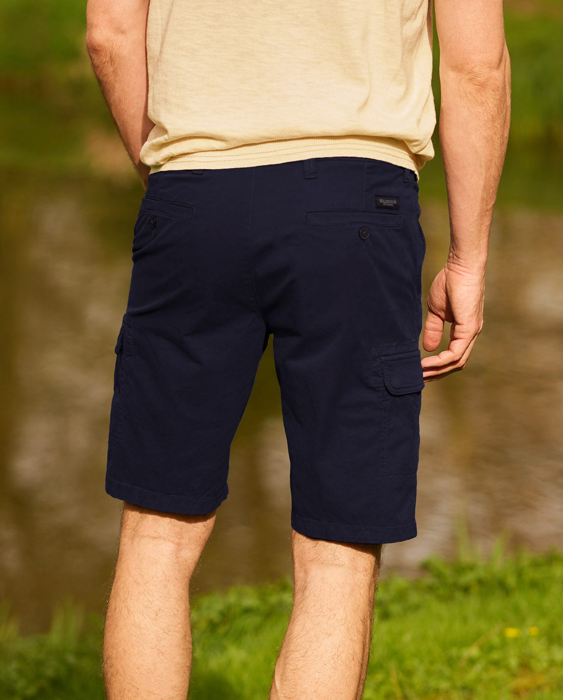 Men's Cargo Shorts ''Mr. Mane'' in navy