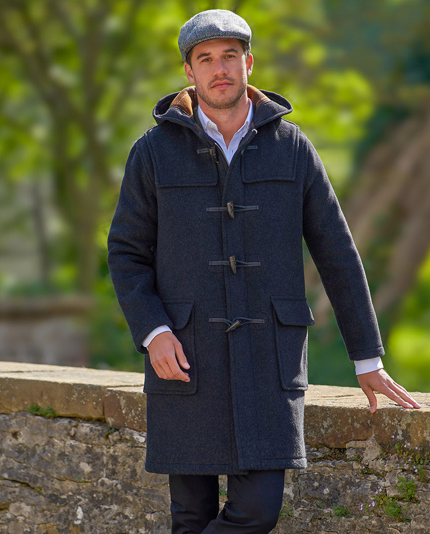 Dufflecoat ”Men’s Duffle” für Herren in anthra