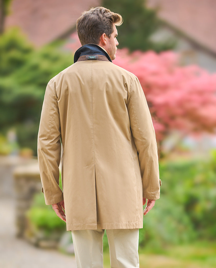 Herren Kurzmantel ”Stirling” in beige
