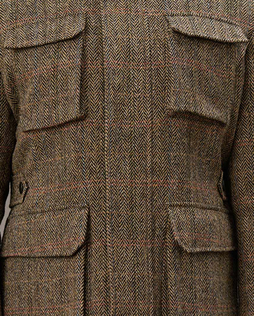 Herren Fieldjacket "Stanford" – King of Tweed aus Harris Tweed