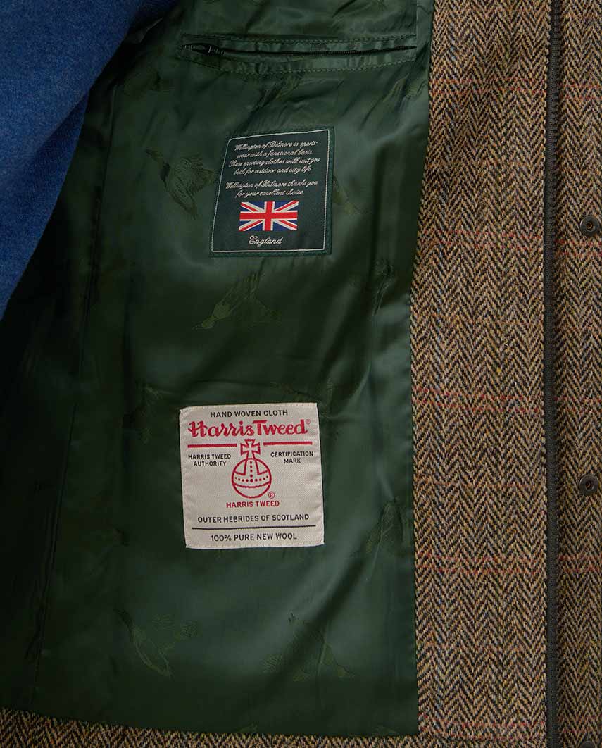 Herren Fieldjacket "Stanford" – King of Tweed aus Harris Tweed