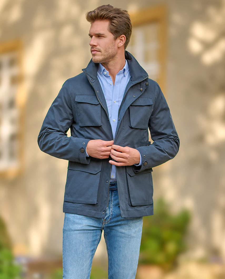 Fieldjacket für Herren ”Standford” in navy