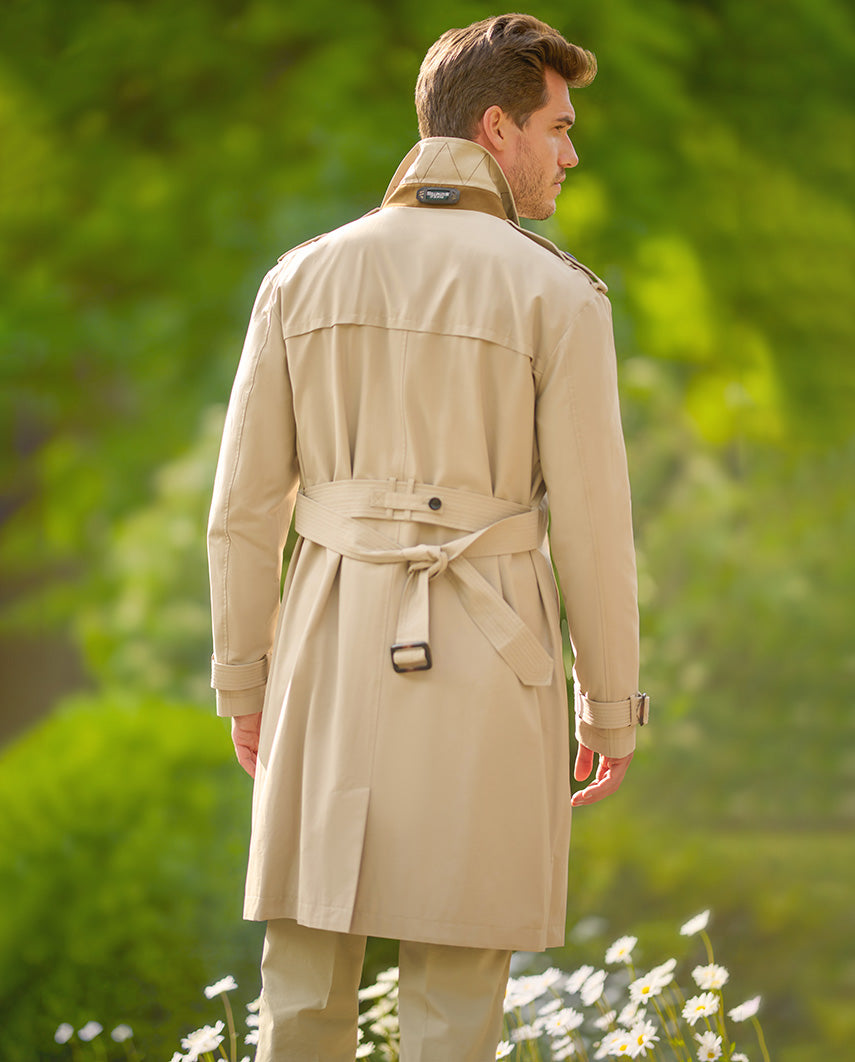 Herren Trenchcoat "Chelsea" in beige
