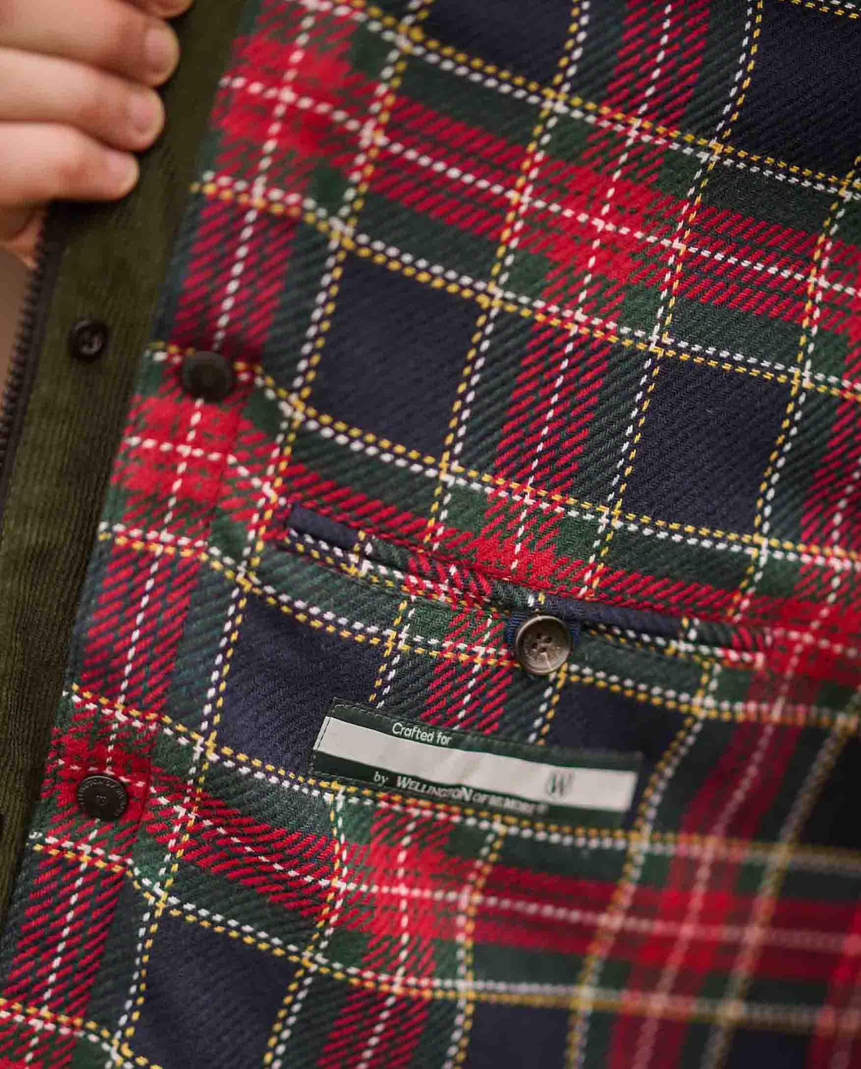 Men's transitional jacket "Madrock" in olive