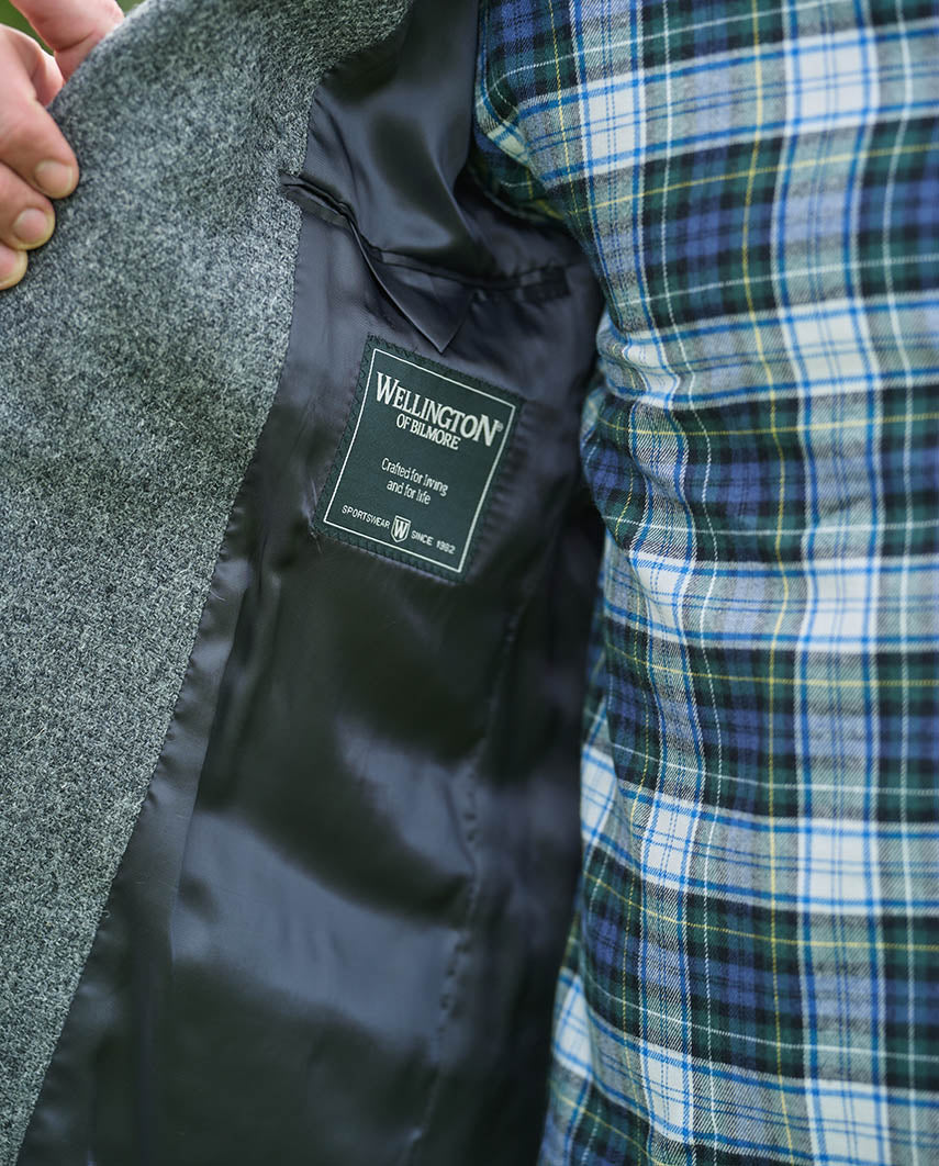 Harris Tweed jacket "London" in anthra melange