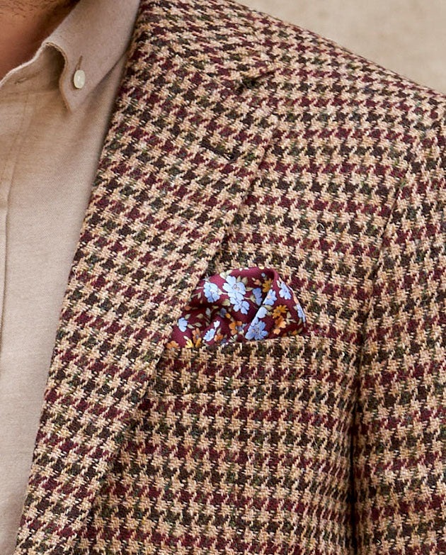 Harris Tweed Sakko "London" in country houndstooth