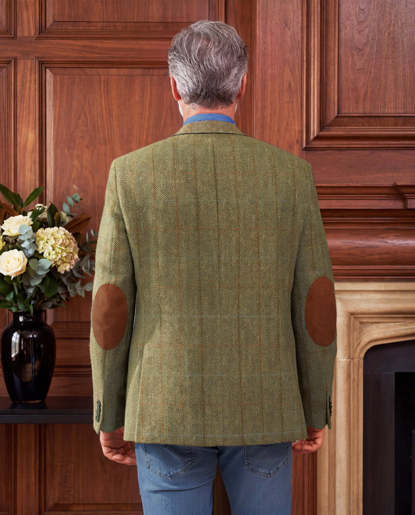 Harris Tweed jacket "London" in light green