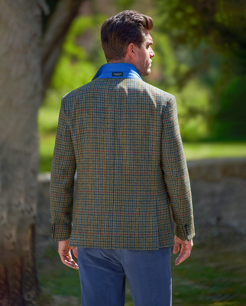 Harris Tweed jacket "London" in green Castle