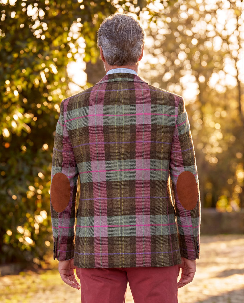 Harris Tweed Sakko "London" in tartan check