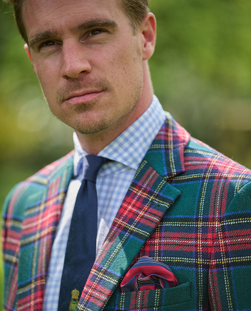 Herren Sakko "London" in Royal Stewart