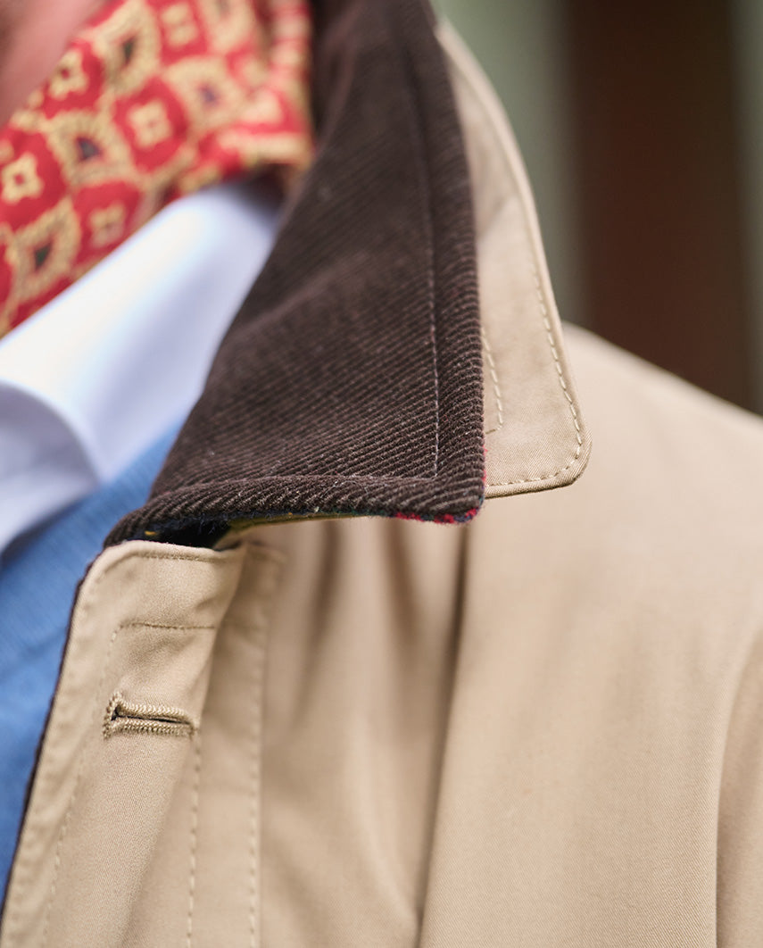 Herrenjacke ''Finrock CK'' mit heraustrennbarem Wollfutter in dark sand