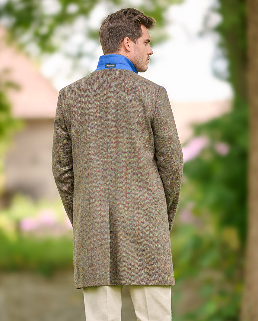 Harris Tweed Blazermantel “Barney” für Herren in evergreen