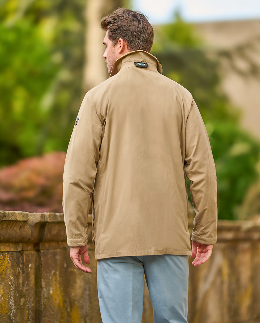 Lightweight men's country jacket ''Glenfield II'' in sand