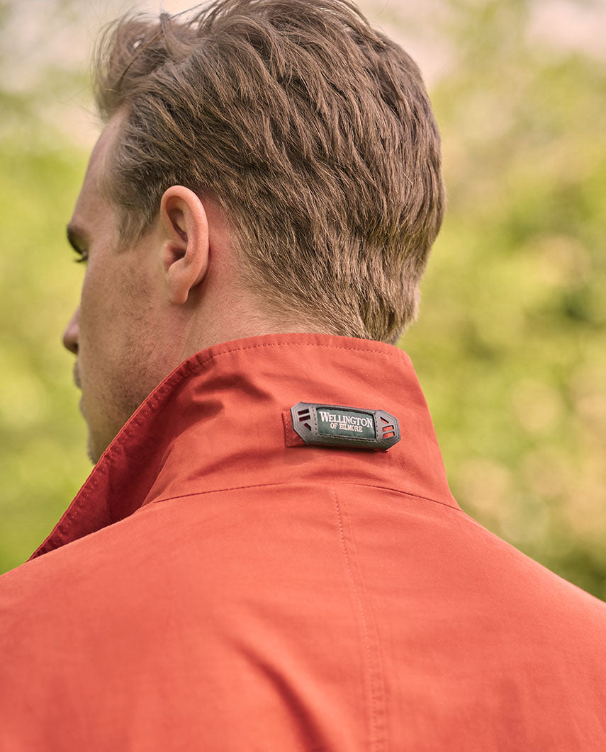 Fieldjacket für Herren ”Standford” in burnt orange