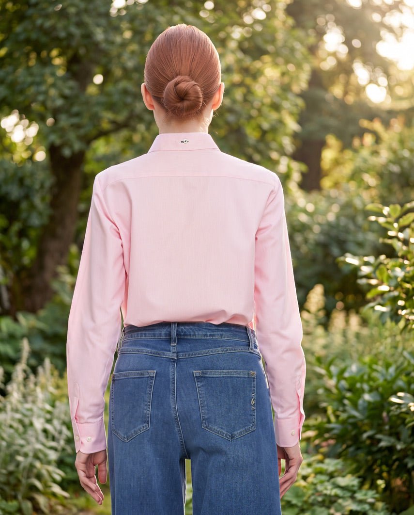 Button-Down-Damenbluse "Stella'' in rose - Wellington of Bilmore