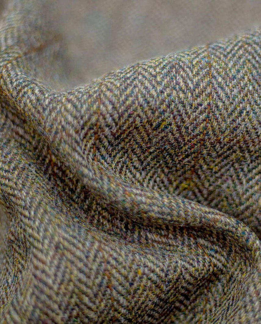 Damen Harris Tweed Weste "Lea" in evergreen - Wellington of Bilmore