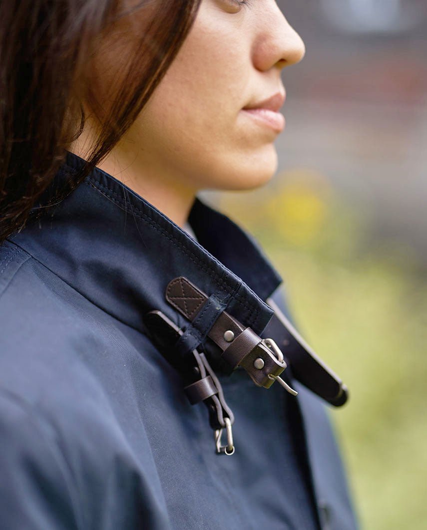 Damen Kurzmantel ''Victoria'' in navy - Wellington of Bilmore