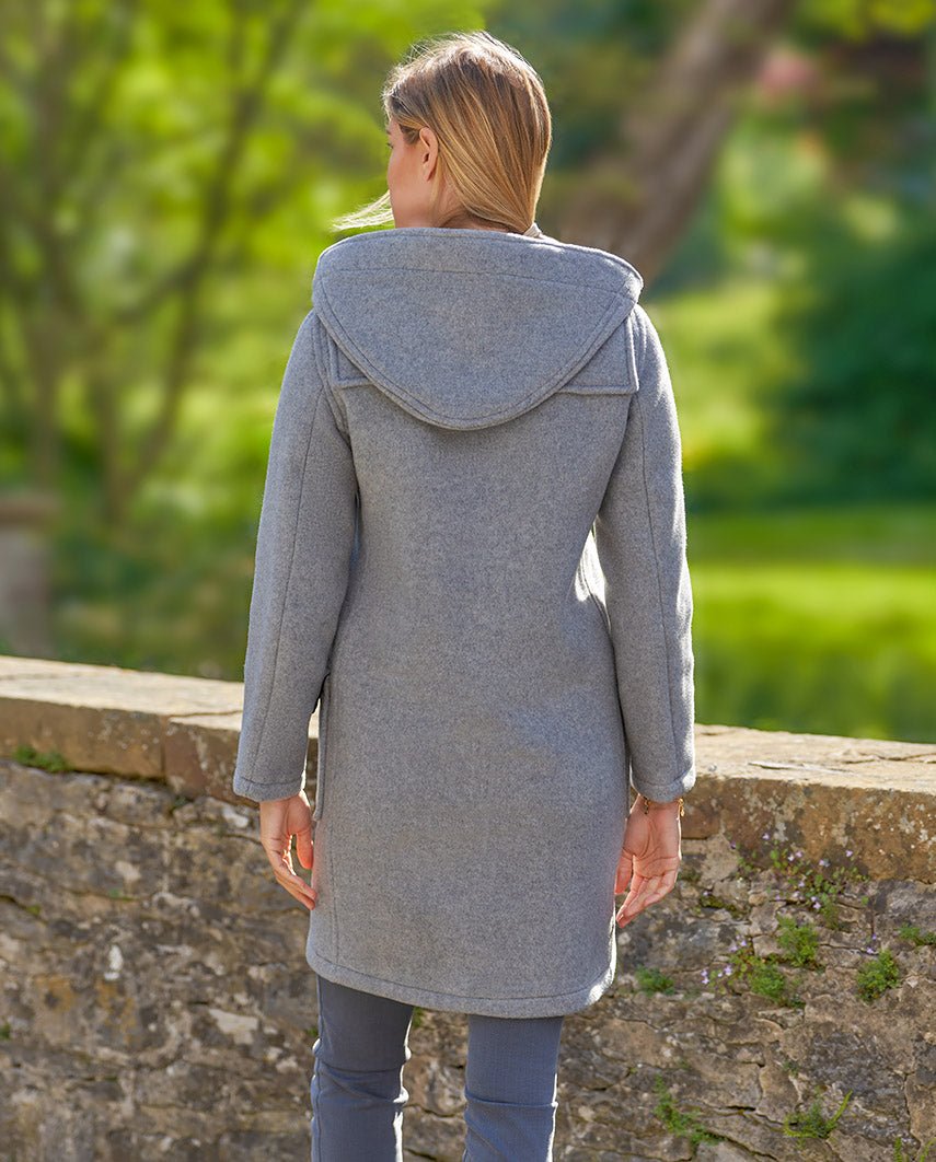 Dufflecoat für Damen ''Ladies Duffle'' in grau - Wellington of Bilmore