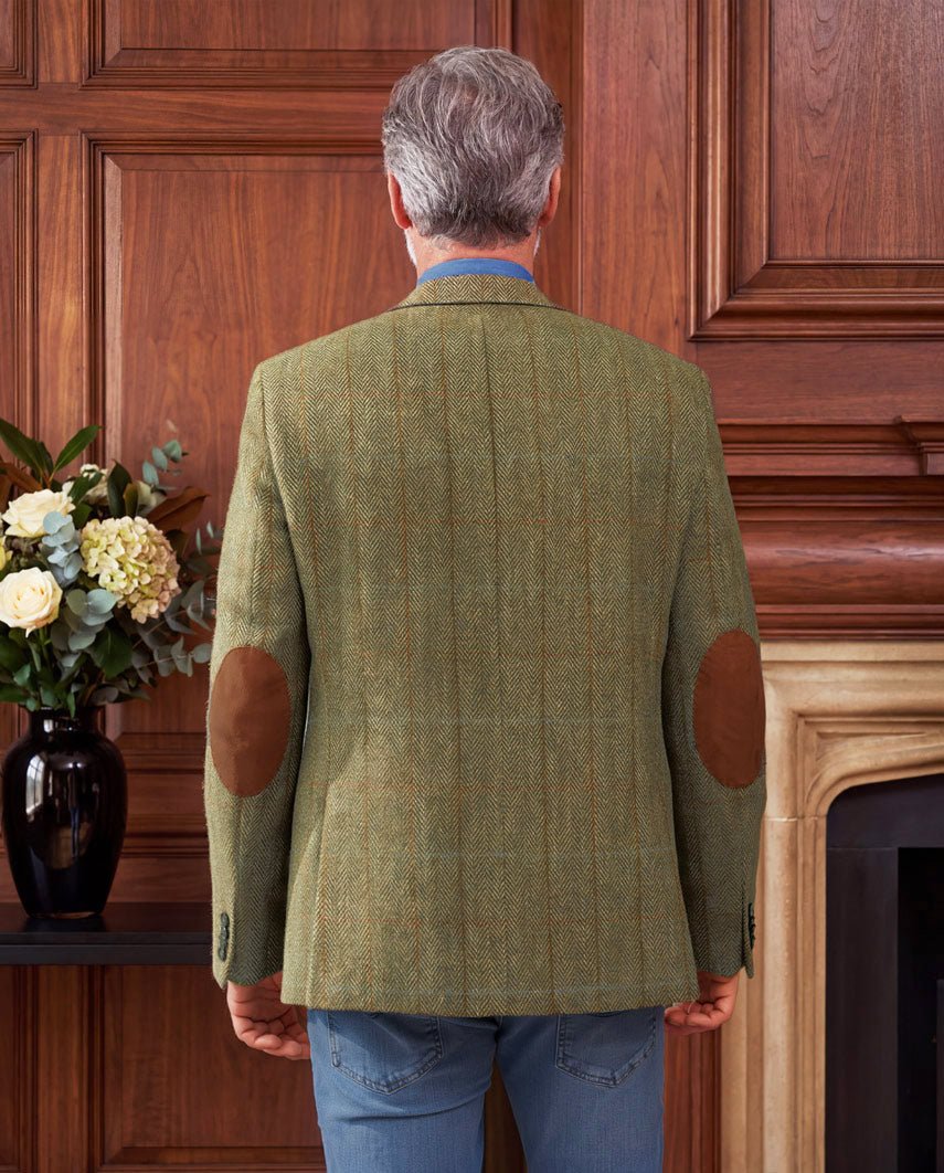 Harris Tweed Sakko ''London'' in light green - Wellington of Bilmore