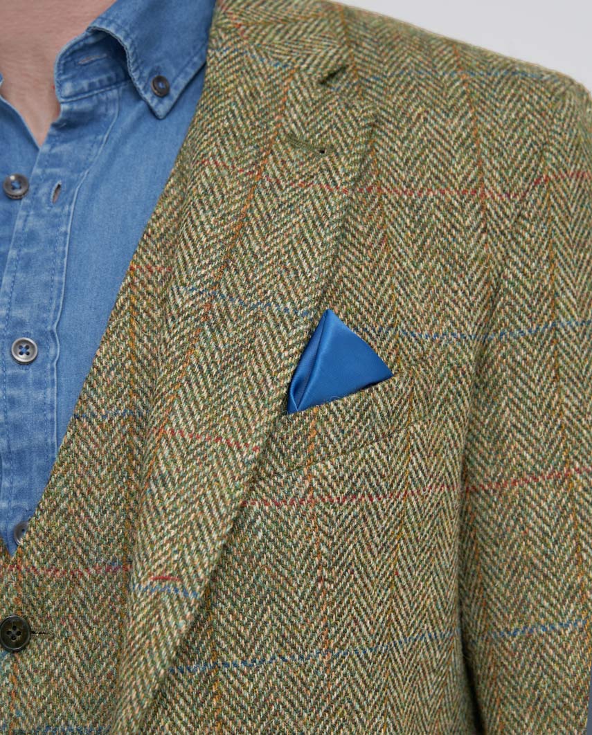 Harris Tweed Sakko ''London'' in light green - Wellington of Bilmore