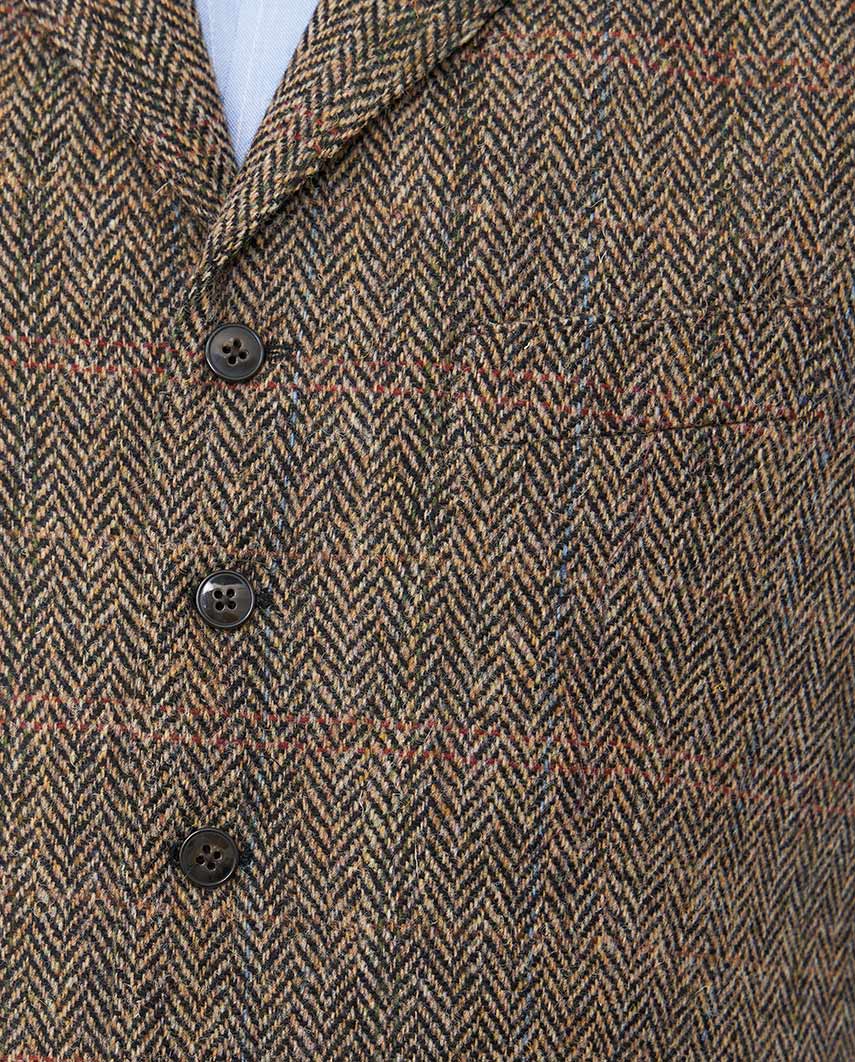 Harris Tweed Weste "Wales" in King of Tweed - Wellington of Bilmore