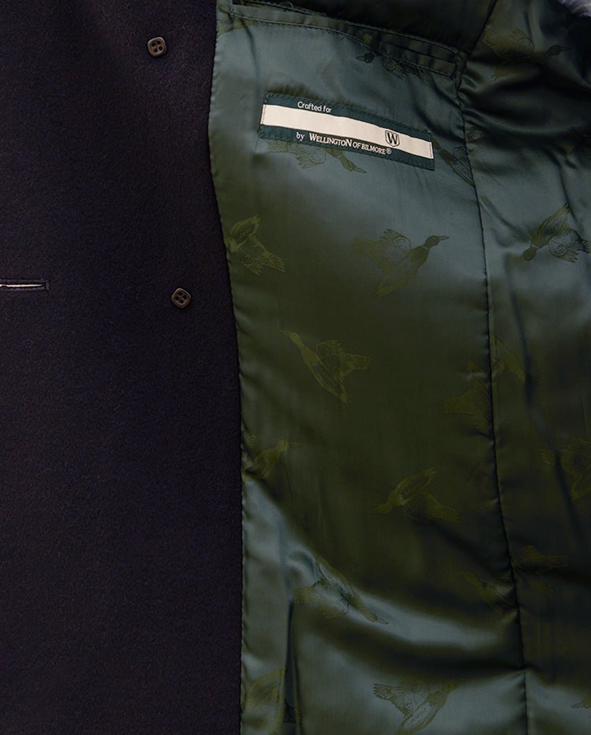 Herren Cabanjacke "Seaberg" in navy aus Woll-Kaschmir Qualität - Wellington of Bilmore