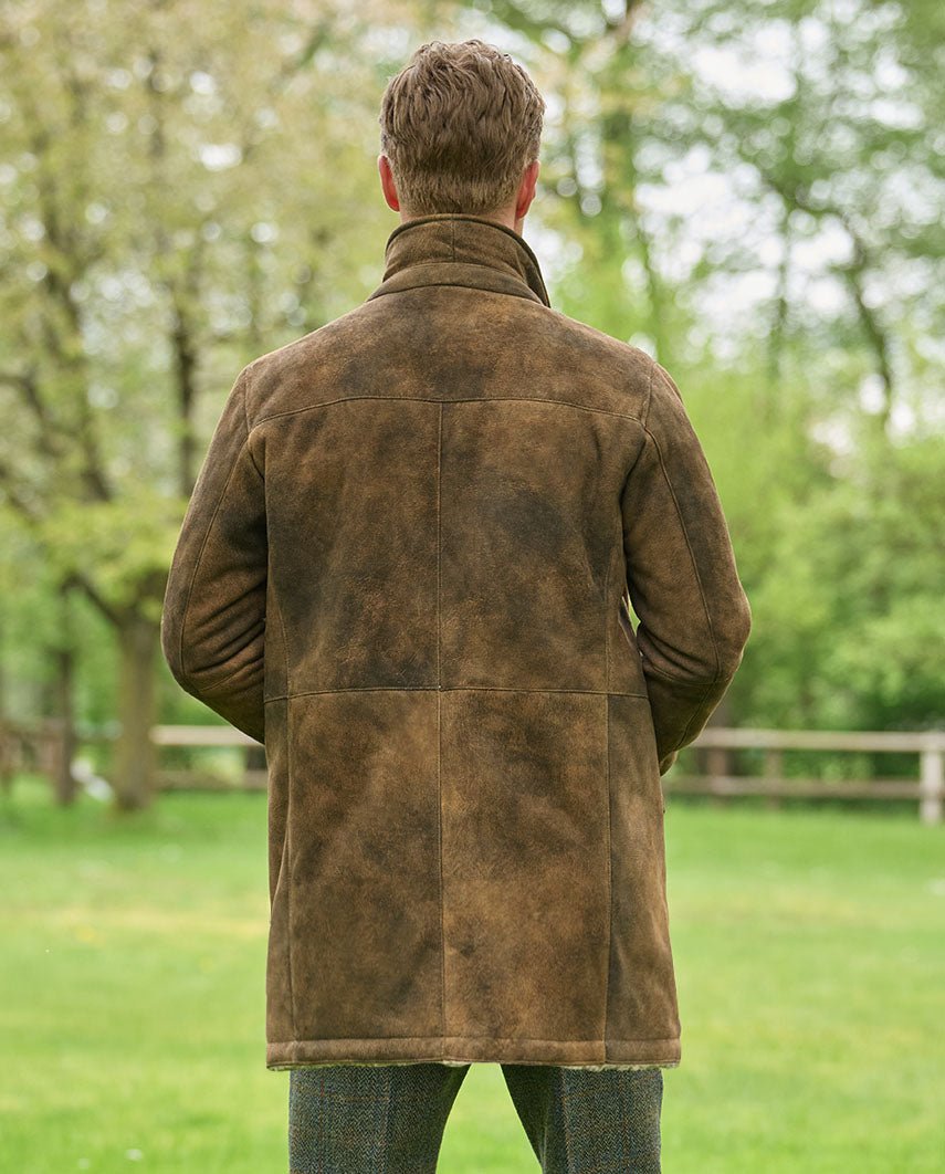 Herren Ledermantel ''Berlin'' aus Ziegenleder - Wellington of Bilmore