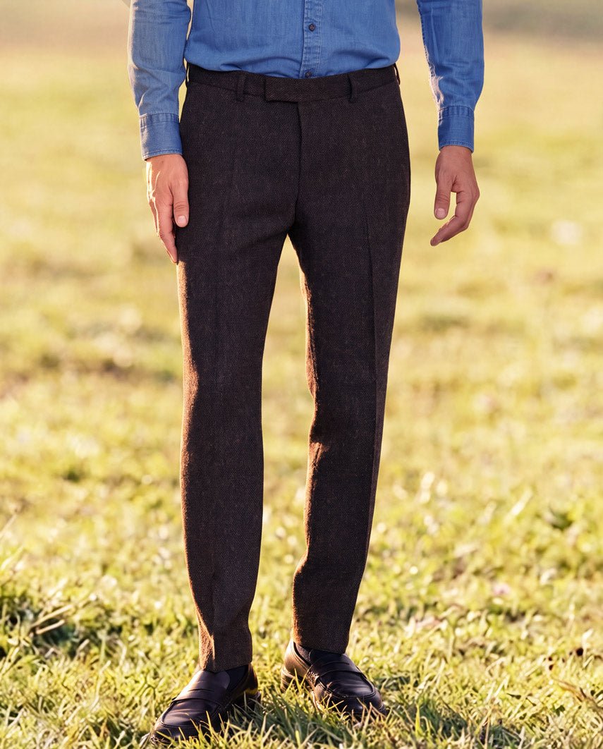 Mr. Miller - Harris Tweed Hose in Multicolor - Wellington of Bilmore