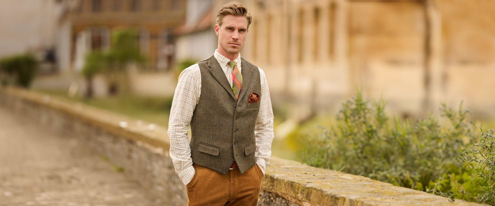 Harris Tweed für Herren - Wellington of Bilmore