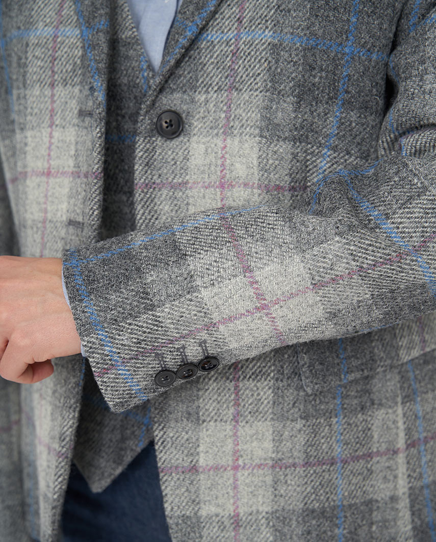 Harris Tweed Blazer ''Ladiesclub'' in Queen check