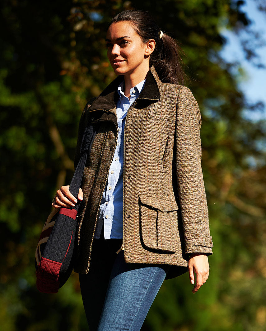 Ladies' jacket ''Bailey'' made of Harris Tweed