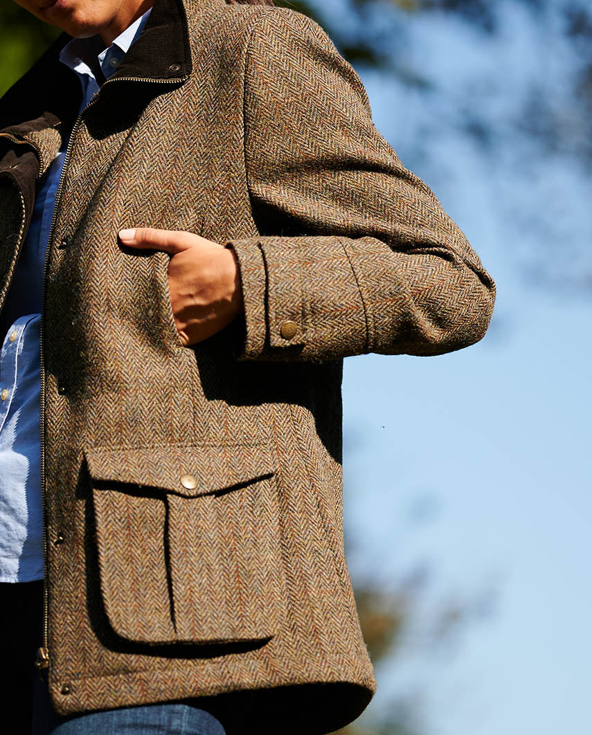 Ladies' jacket ''Bailey'' made of Harris Tweed