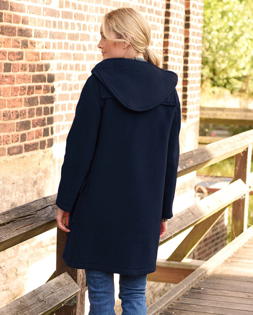 Duffle coat for women ''Ladies Duffle'' in navy