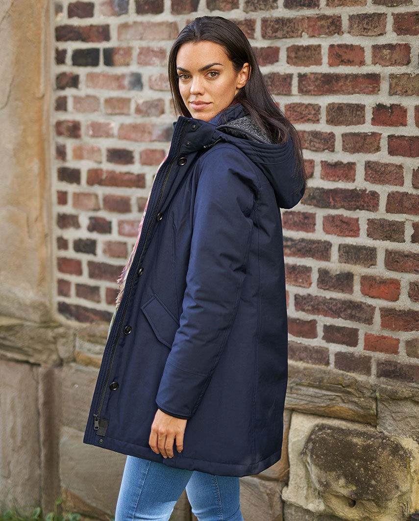 leichter Damen Daunenparka ''Bonney'' in navy