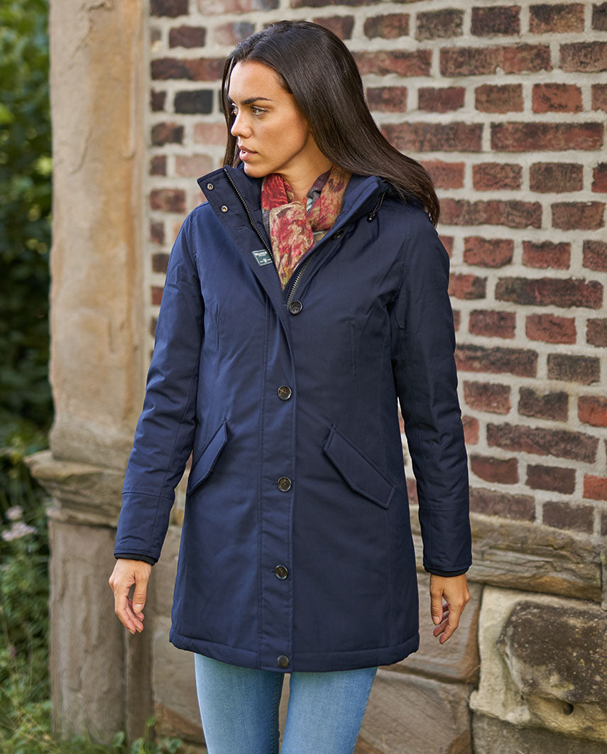 leichter Damen Daunenparka ''Bonney'' in navy