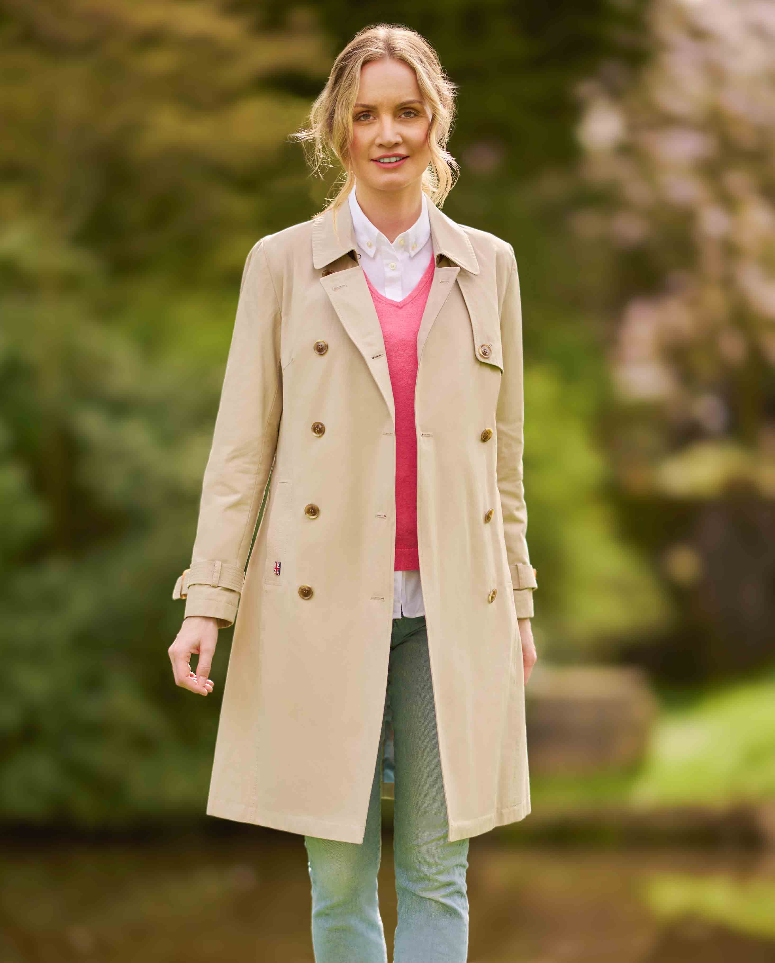 Damen Trenchcoat ''Darby'' in beige