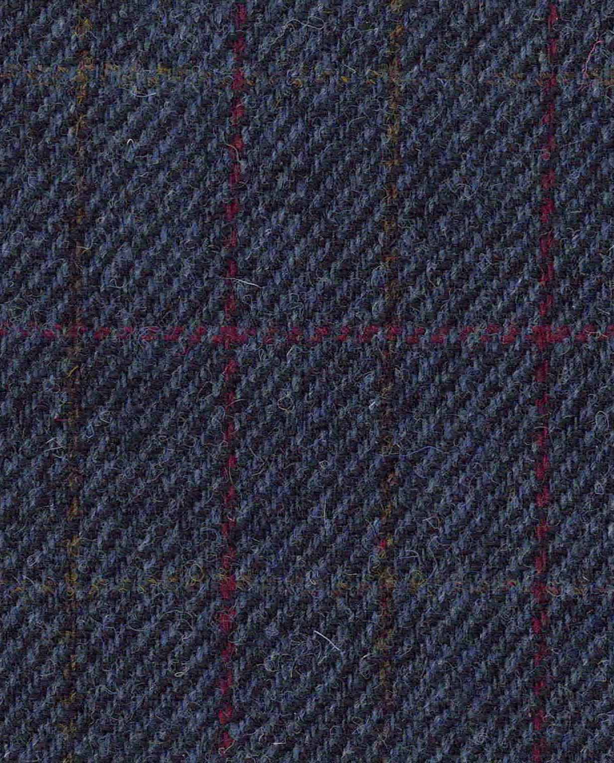 Lea - Harris Tweed waistcoat in Scottish blue