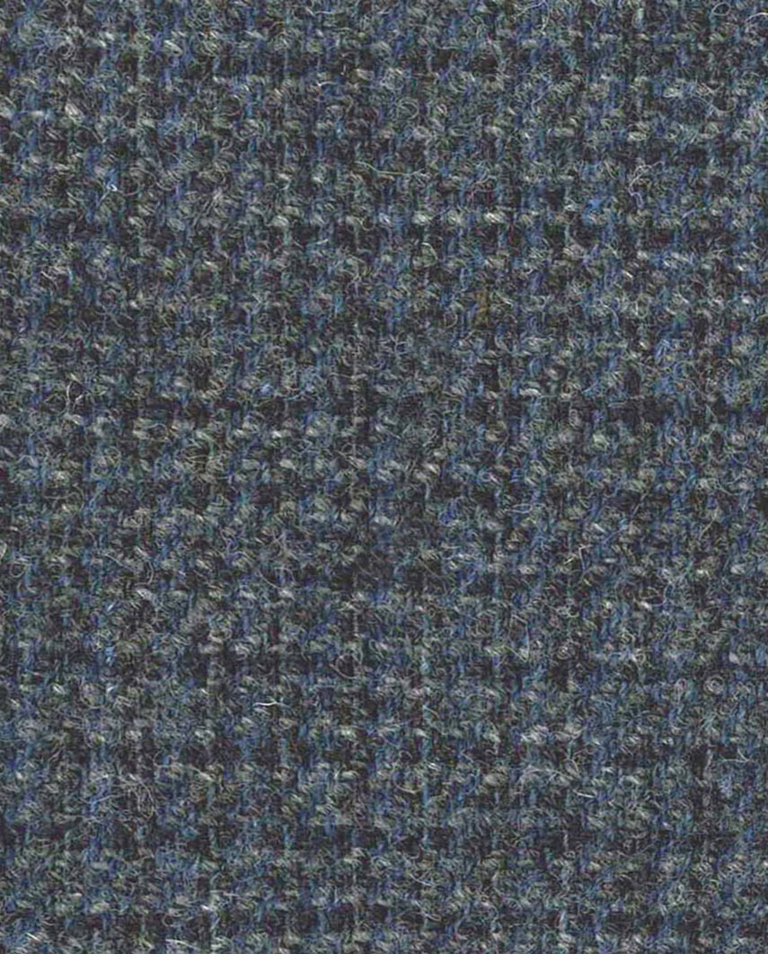 Damen Harris Tweed Weste "Lea" in blue Houndstooth