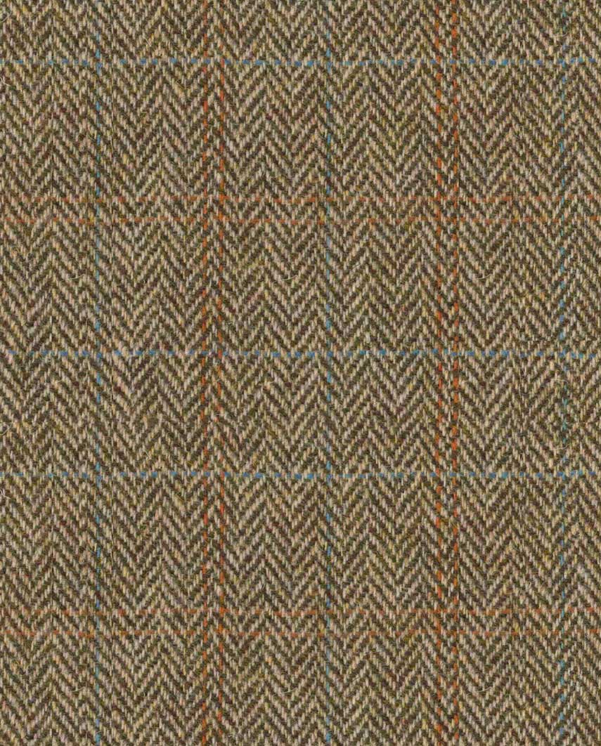 Harris Tweed Weste ''Lea'' in sand herringbone