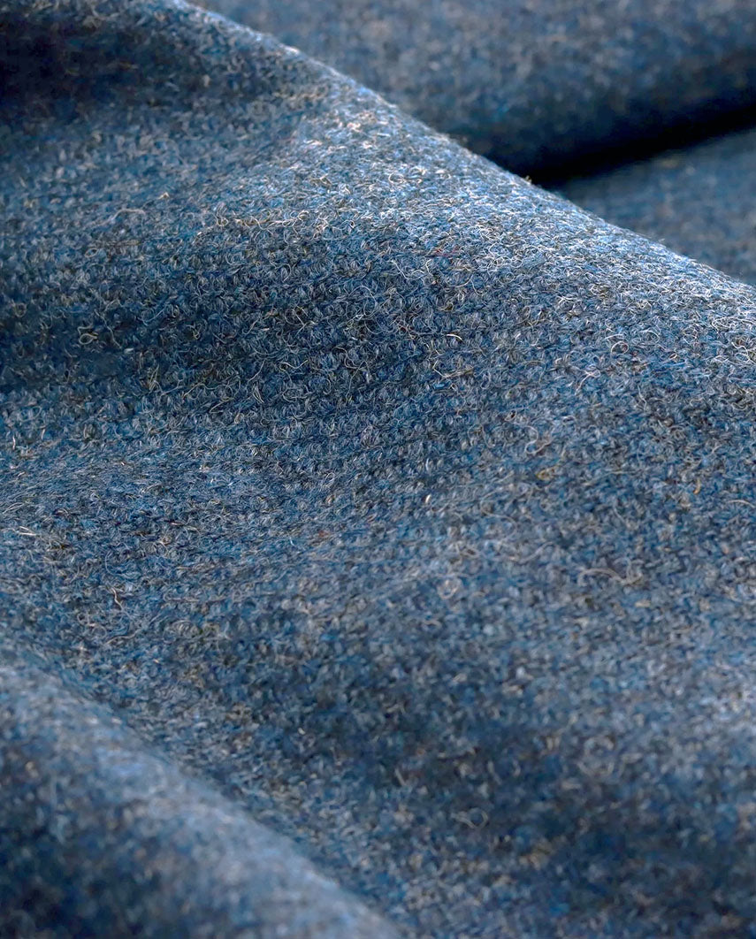 Harris Tweed Weste "Lea" in blue shadow