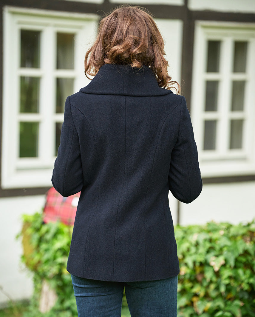 Caban ''Kathy'' the 'Pea Coat' for women in navy