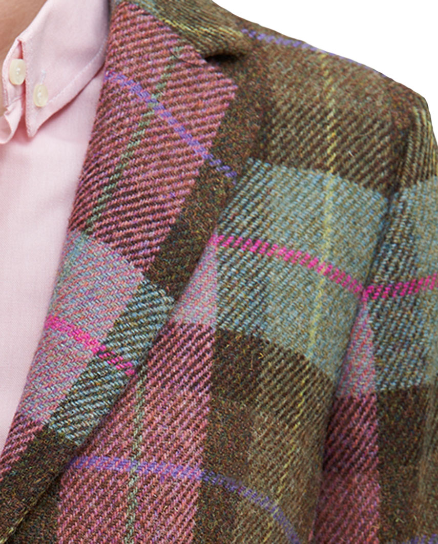 Harris Tweed Blazer "Ami" in Tartan Check